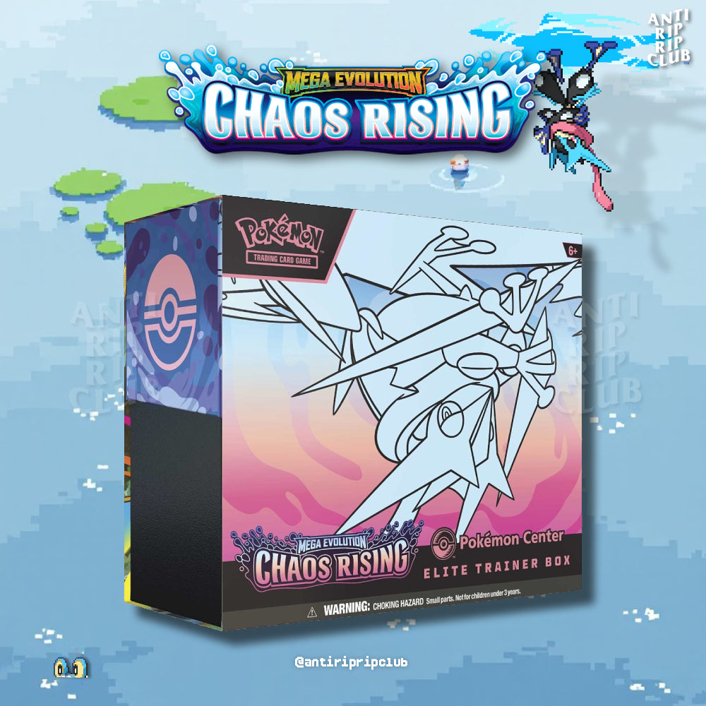 Pokémon Chaos Rising Pokemon Center Elite Trainer Box
