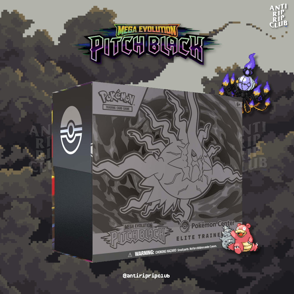 Pokémon Pitch Black Pokemon Center Elite Trainer Box (ETB)